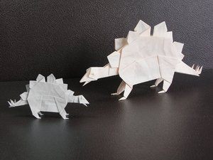 John Montroll - Stegosaurus